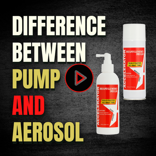 Difference Between Aerosol and Pump Accelerator/Activator