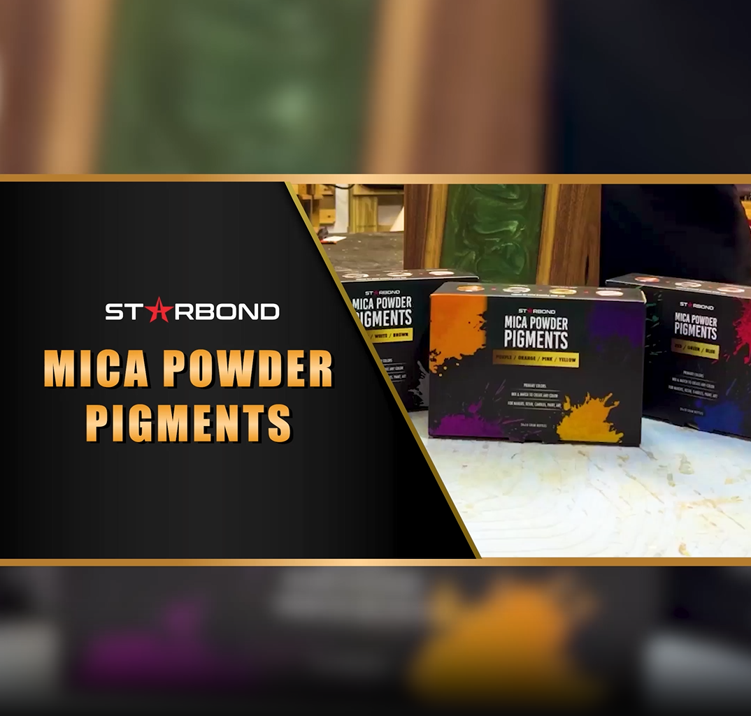 Load video: Red, Green, Blue Mica Powder Set — 24 Colors (10 g Bottles)