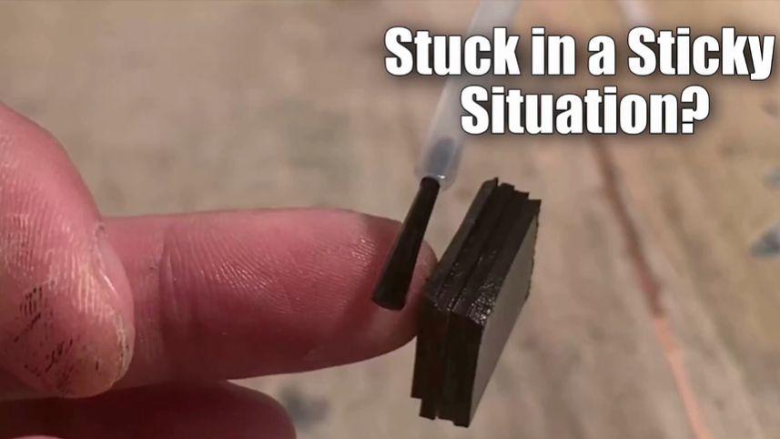 Load video: Gel Super Glue Remover with Precision Brush — Stays Wet Longer Than Acetone (2 oz)