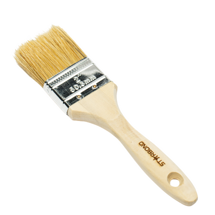 Natural Bristles Wood Stain Brush, 2 inches