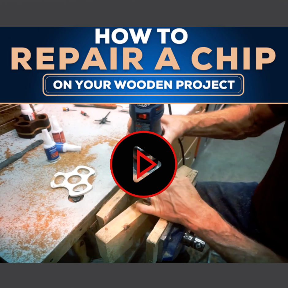 How to Repair Chip in Wood Starbond
