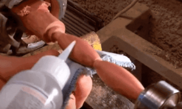 Woodturning CA Finish On The Lathe