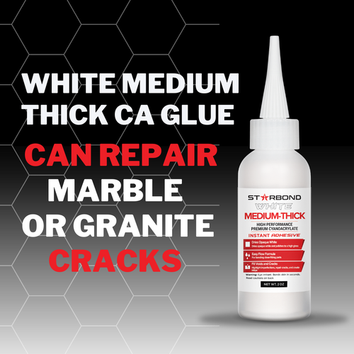 Countertop Repair with Starbond White Medium-Thick CA Glue