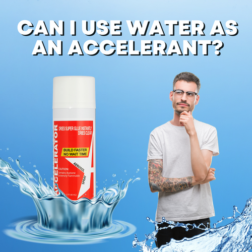 Can Water Be Used as a CA glue Accelerant?