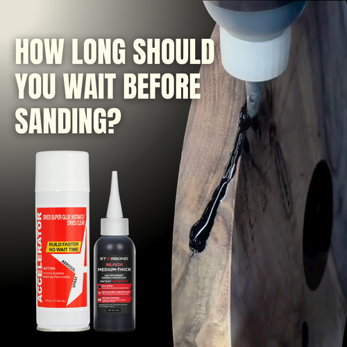 How Long Should You Wait Before Sanding While Working with CA Glue?
