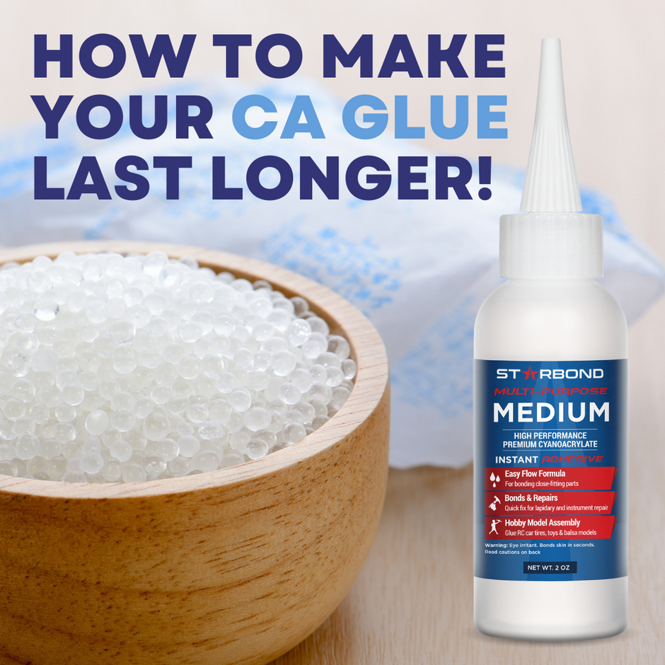How to make your CA Glue Last Longer Starbond