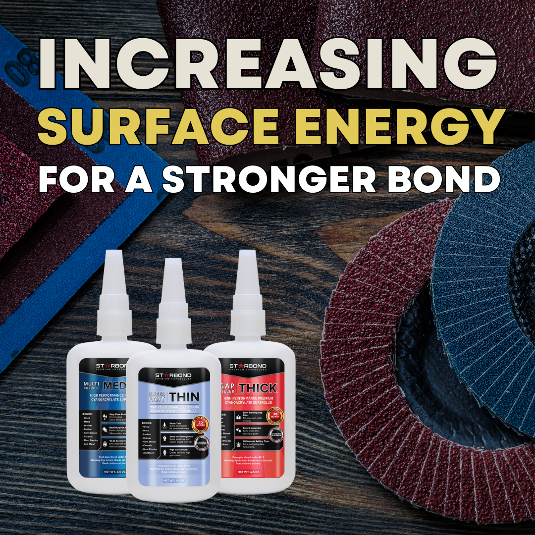 Increasing Surface Energy for a Stronger Bond