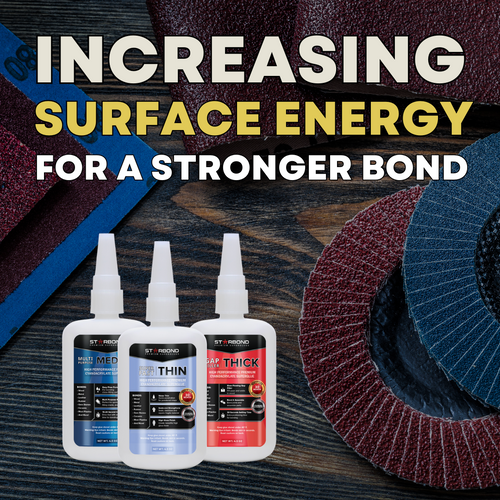 Increasing Surface Energy for a Stronger Bond