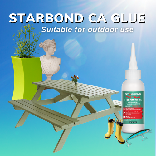 CA Glue Suitable for Outdoor Use