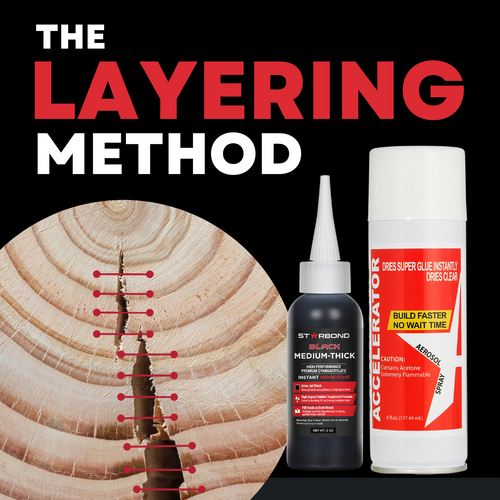 "The Layering Method" to Solve Glue Drying & Bubbling Issues