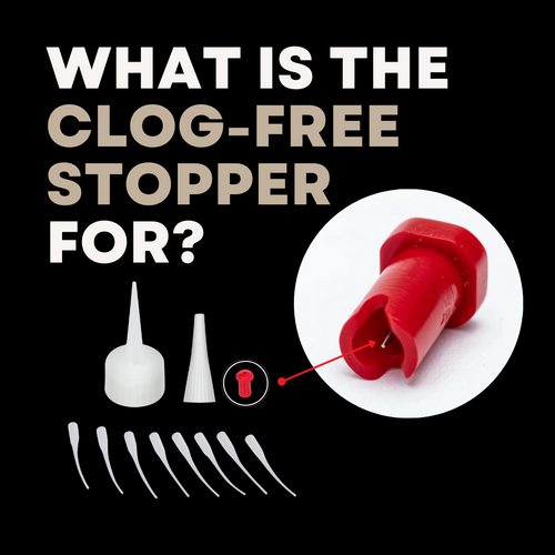Usage of Starbond Clog-Free Stopper (red pin cap)