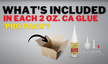 What's Included in Each 2 oz. Starbond CA Glue 'Pro Pack'