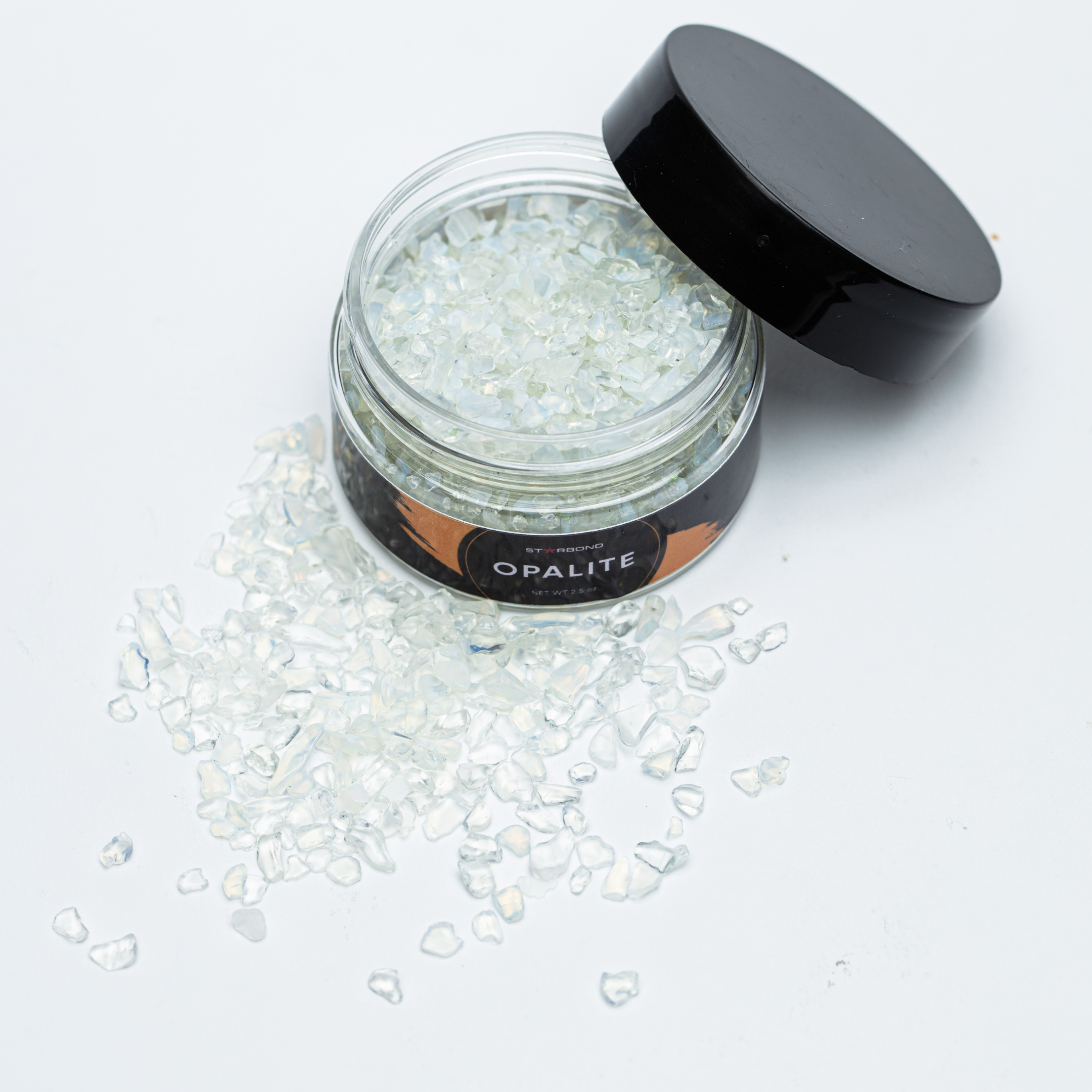 🎁 Opalite Crushed Gemstone Inlay Crystals, 2.5 oz. (25% off)