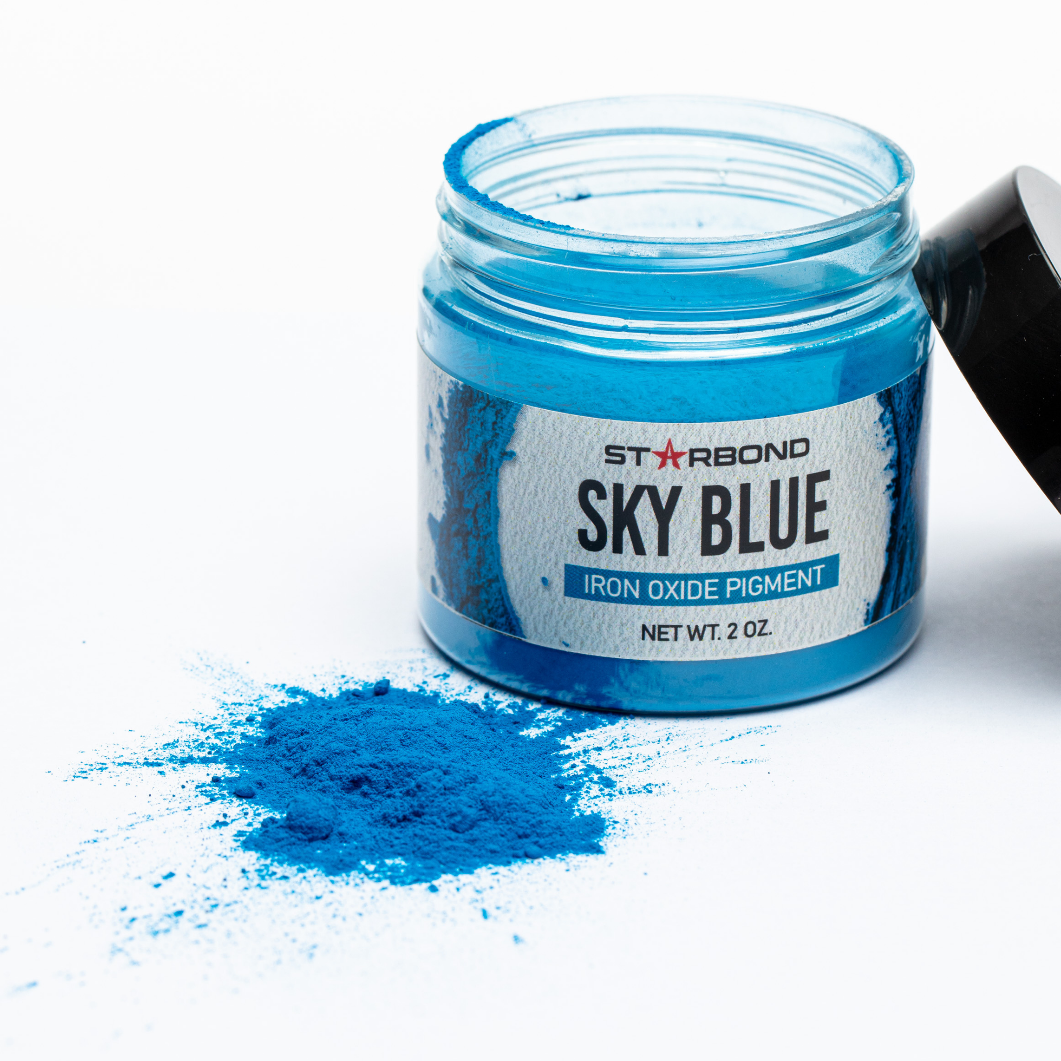 Sky Blue Matte Colored Pigment Jar - 2 oz.