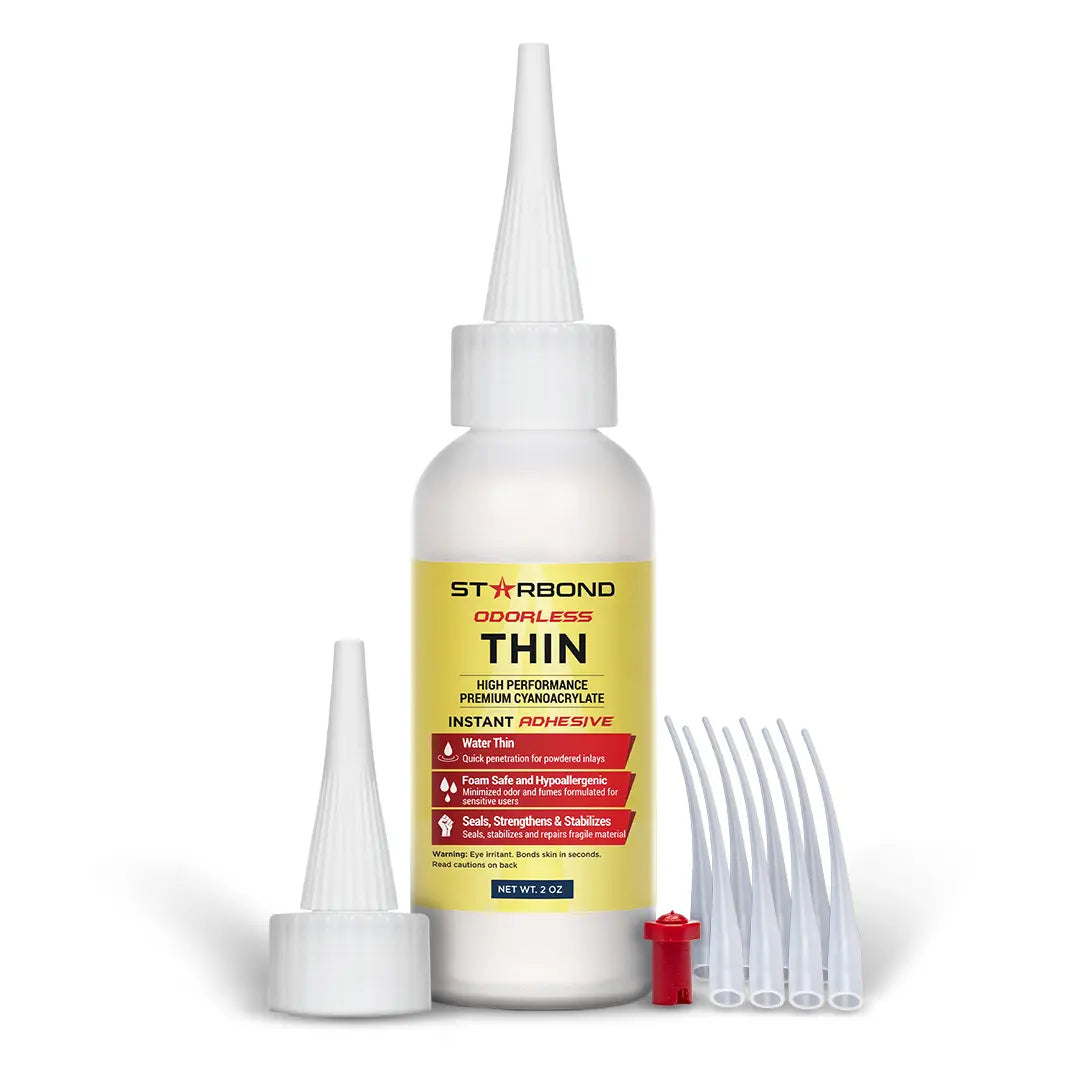 Odorless "Infiltrant" Thin Super Glue