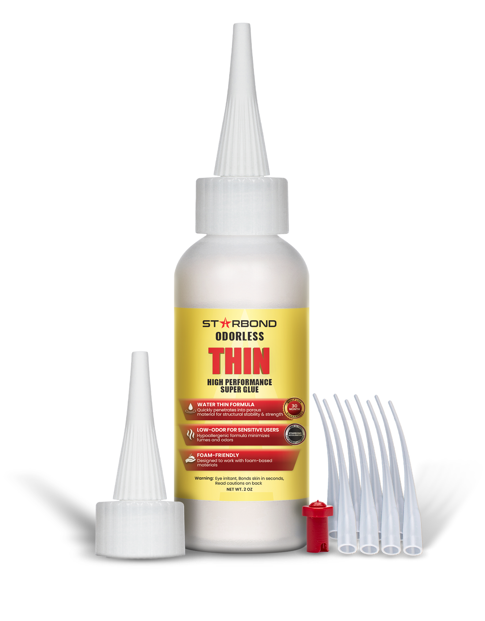 Odorless Thin CA Glue — Superglue Pro Kit