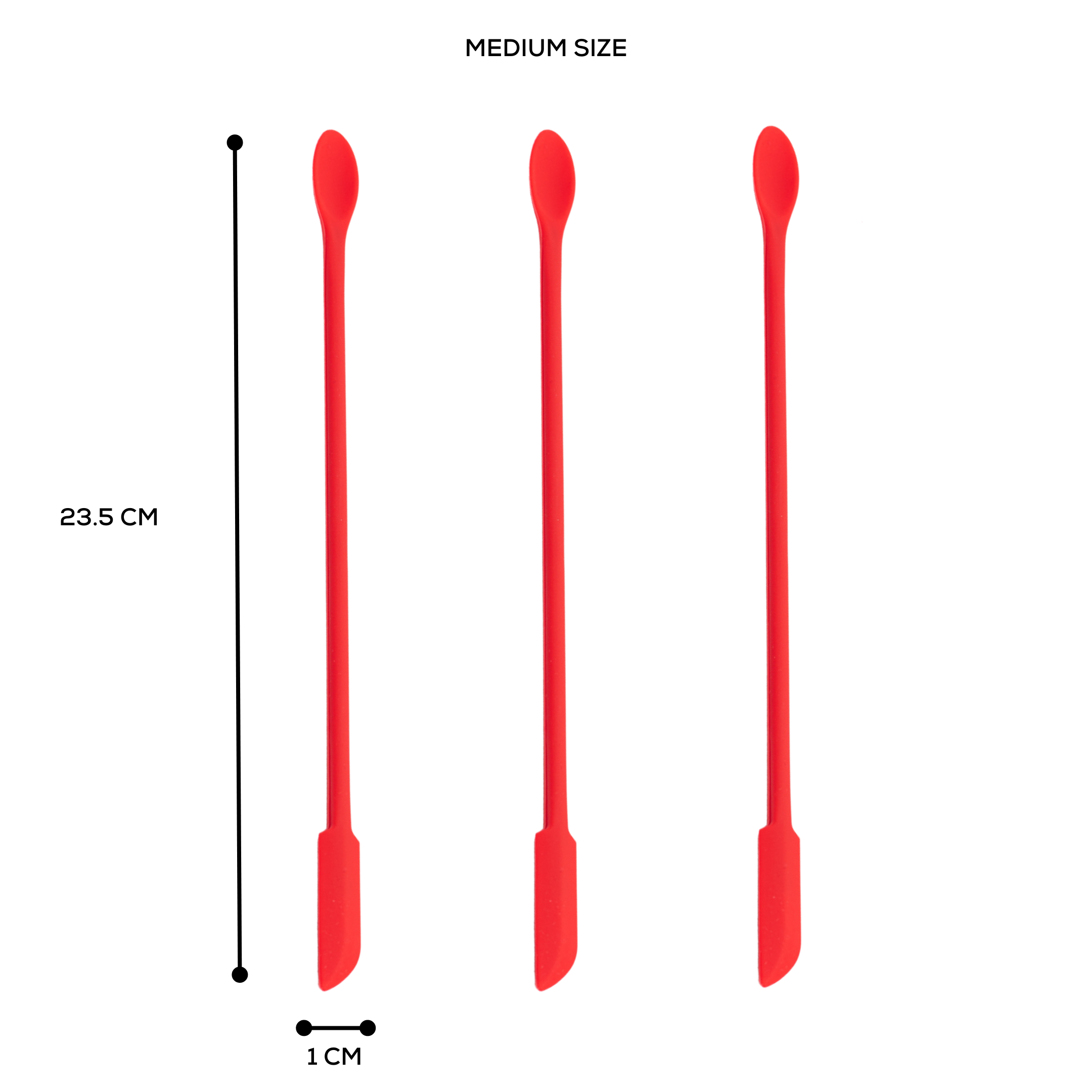 🎁 Reusable Non-Stick Silicone Spatula Set - Pack of 3 (25% off)