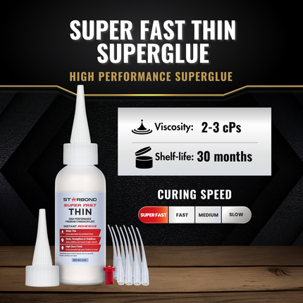 "Super Fast Thin" CA Glue, EM-02