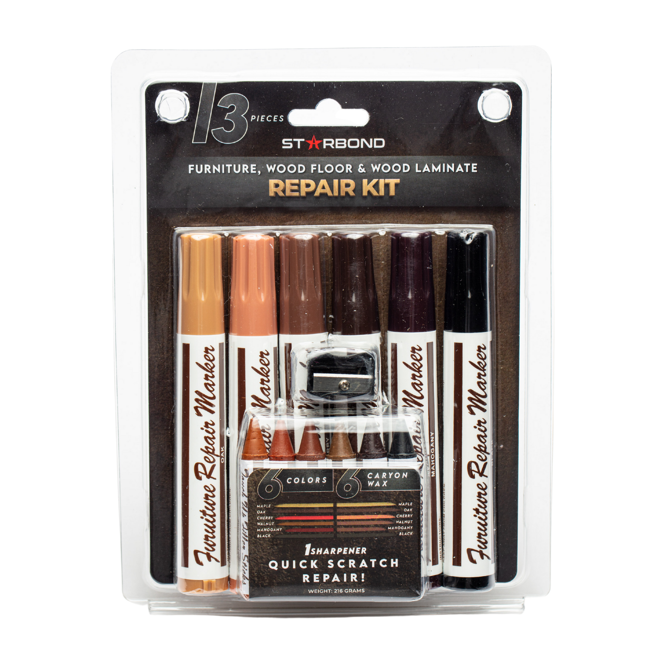 🎁 Wood Furniture, Floor, and Laminate Repair Markers Sets (25% off)