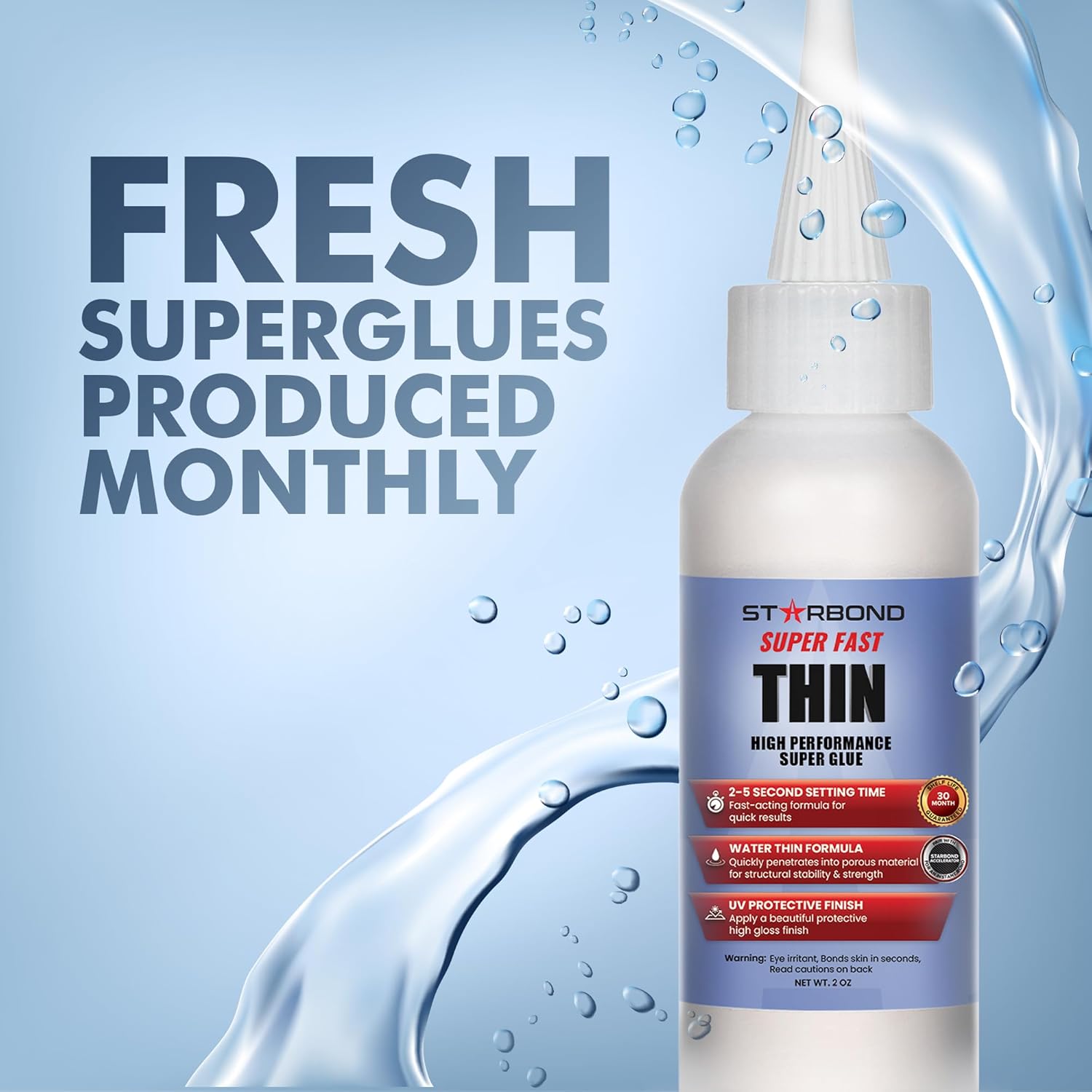 Super Fast Thin CA Glue — Superglue Pro Kit