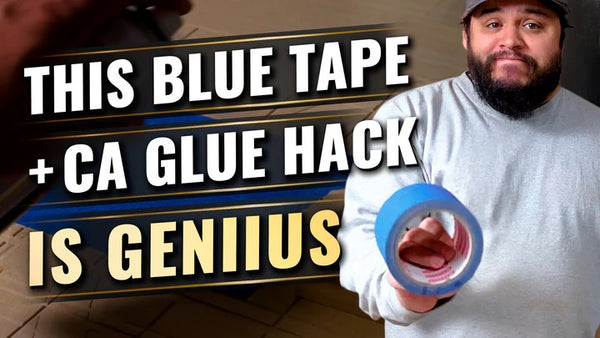 Blue Tape Edge Fill And CNC