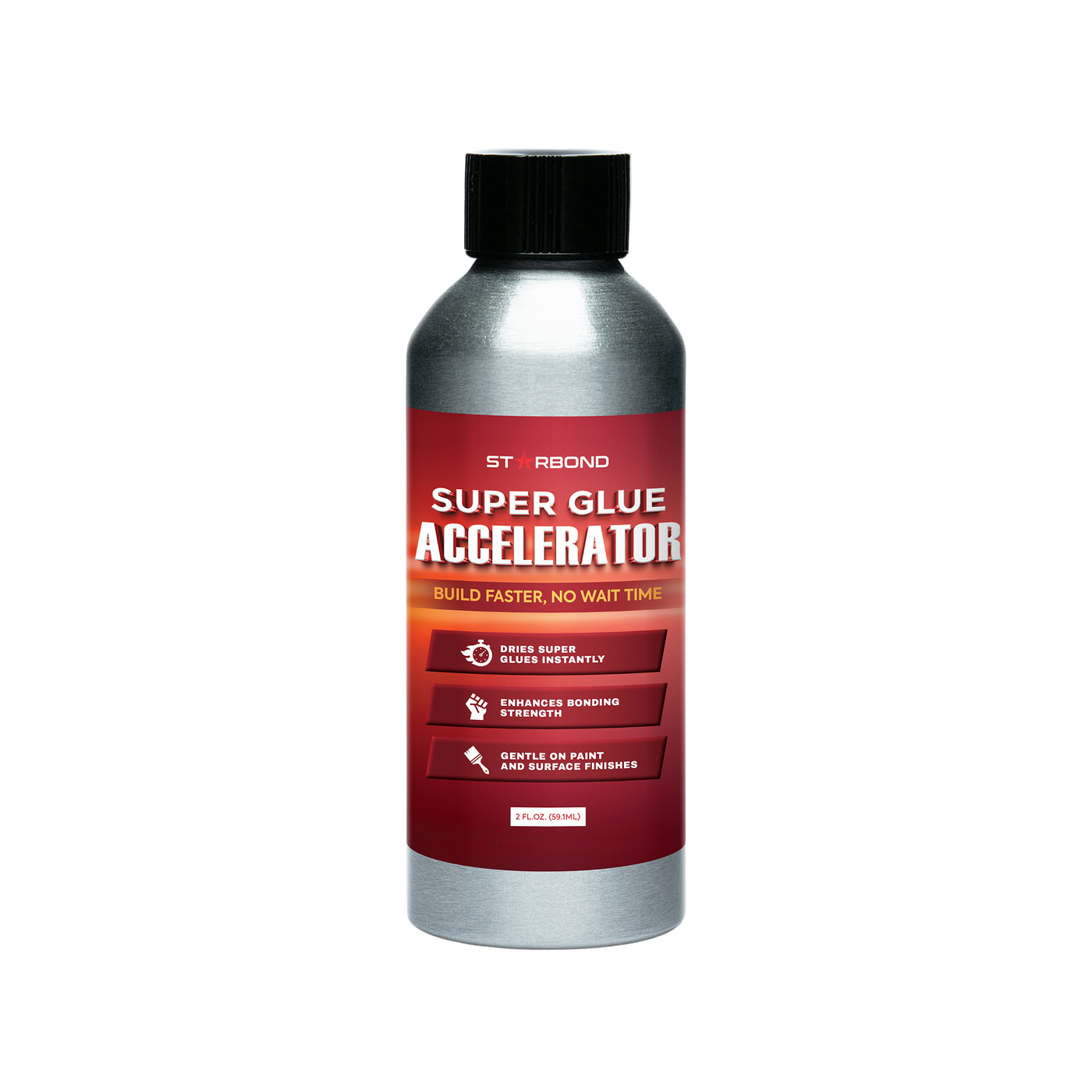 Super Glue BrushOn Accelerator 2 oz. Starbond