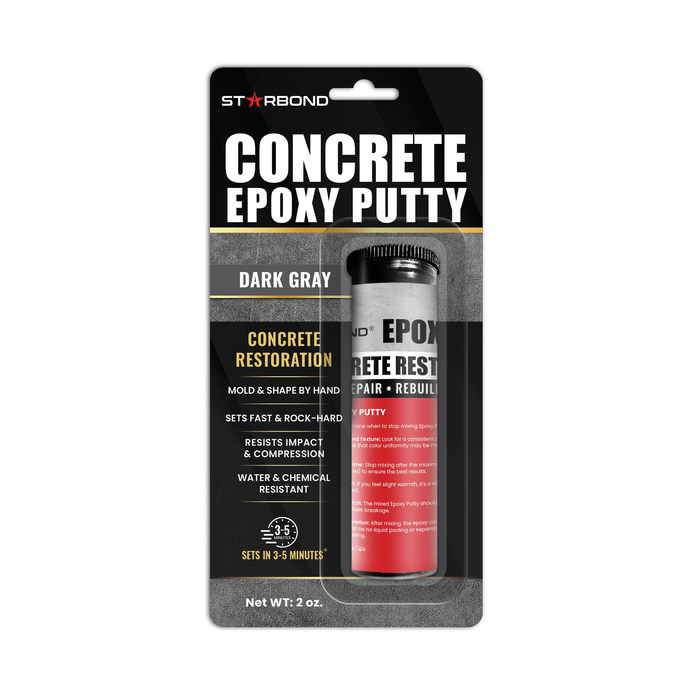 🎁 Concrete Epoxy Putty for Cracks, Masonry and Anchor Repairs (2 oz) (100% off)