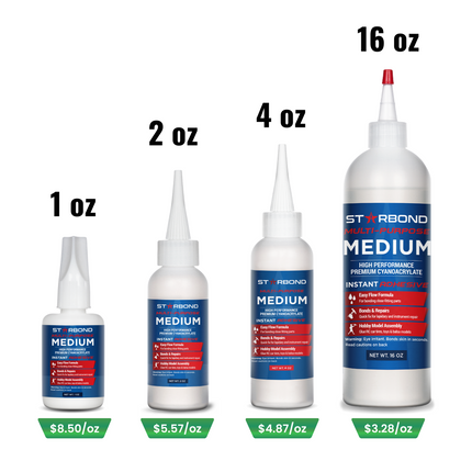 "Multi-Purpose" Medium CA Glue, EM-150