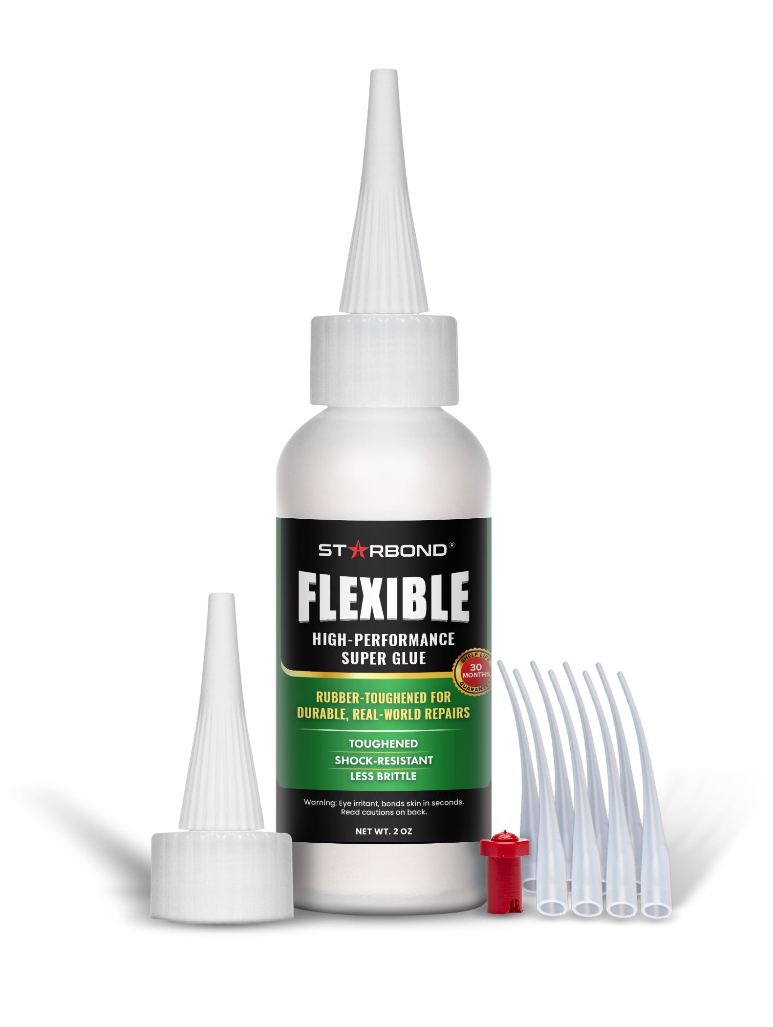 Flexible Medium-thick Clear CA Glue — Superglue Pro Kit