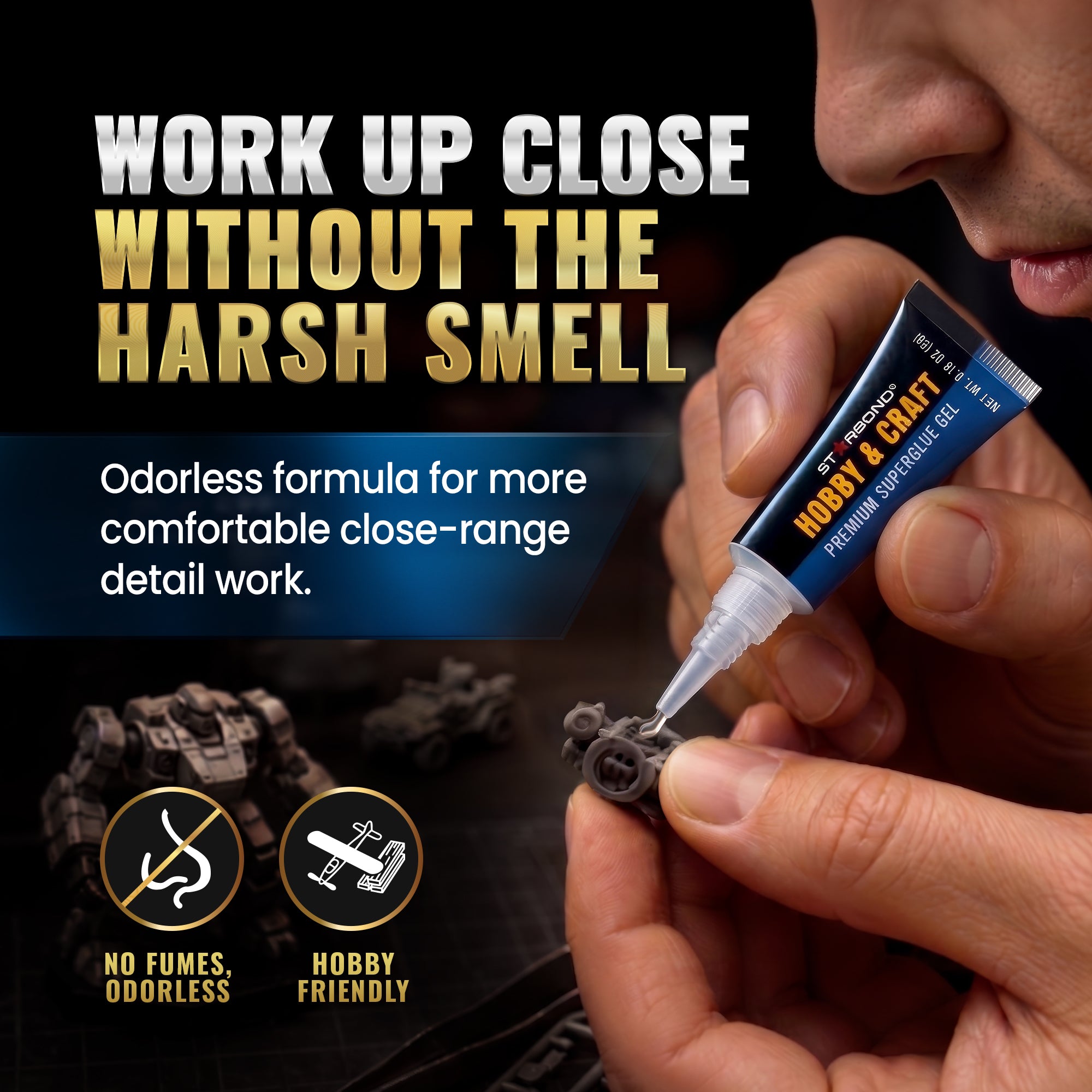 Hobby & Craft Premium Super Glue Gel