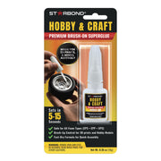 Hobby & Craft Specialty Brush-On Super Glue — Foam-Safe, Low-Odor Formula for Models (10g)