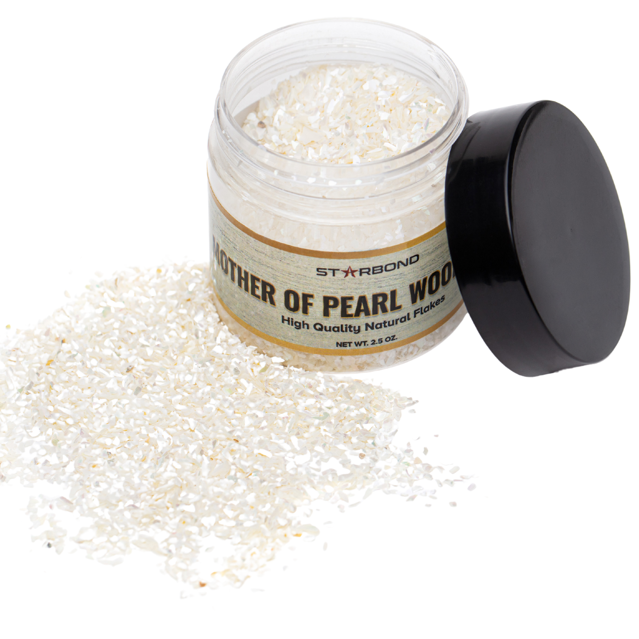 🎁 Mother of Pearl Inlay Flakes — 2.5 oz (25% off)