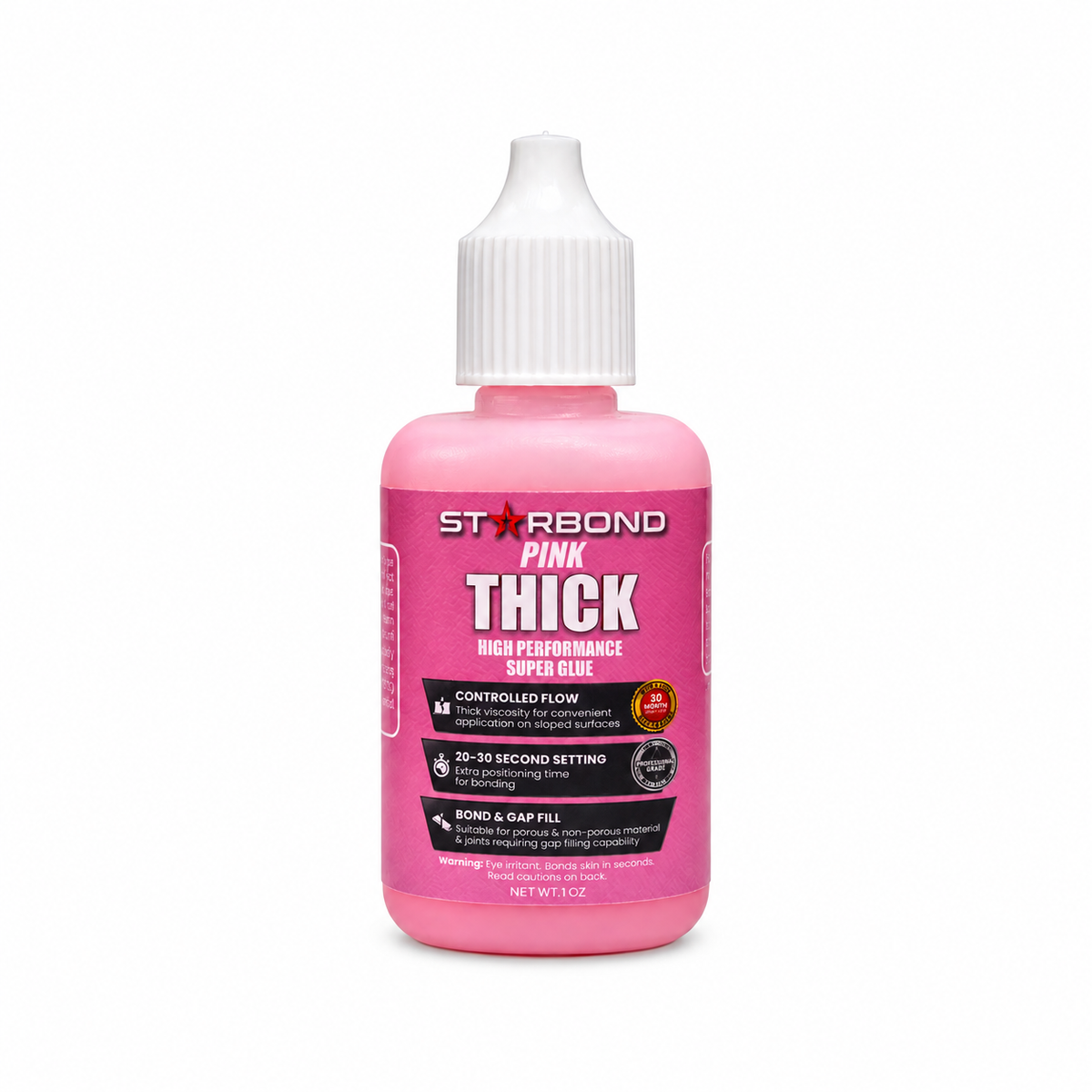 Pink Colored CA Glue — EMP-1500 (1 oz)
