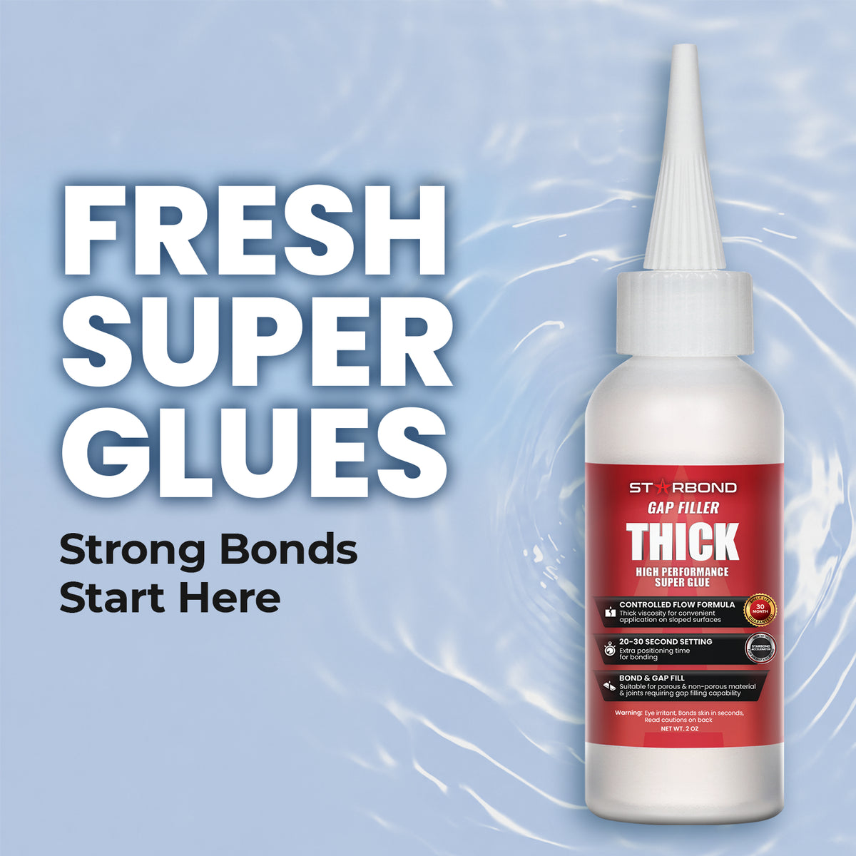 Gap-Filling Thick Super Glue [Pro Kit] — More Time to Position Parts