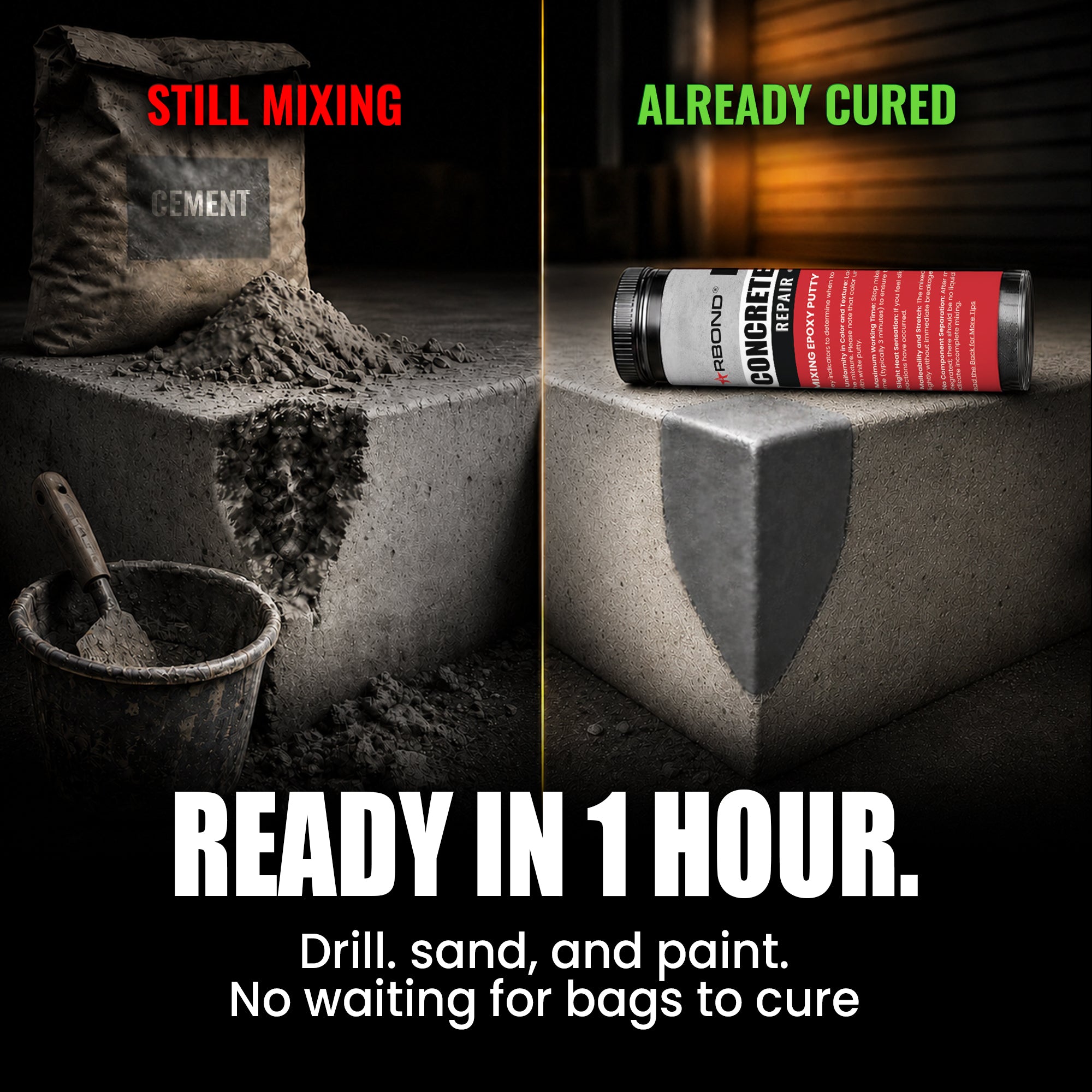 Concrete Epoxy Putty (2 oz)