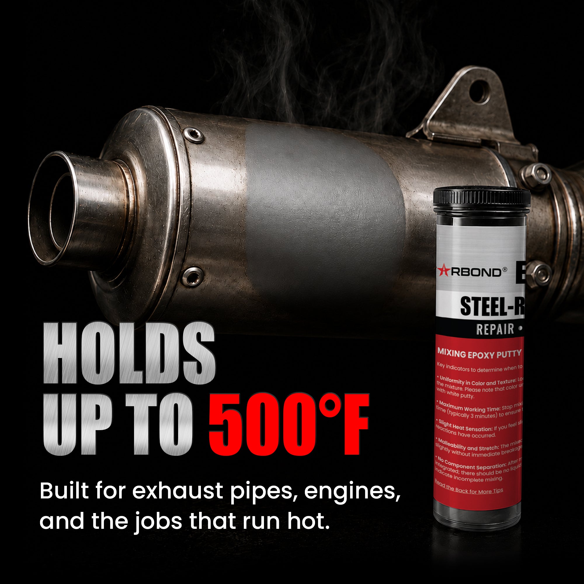 Steel-Reinforced Epoxy Putty (2 oz)