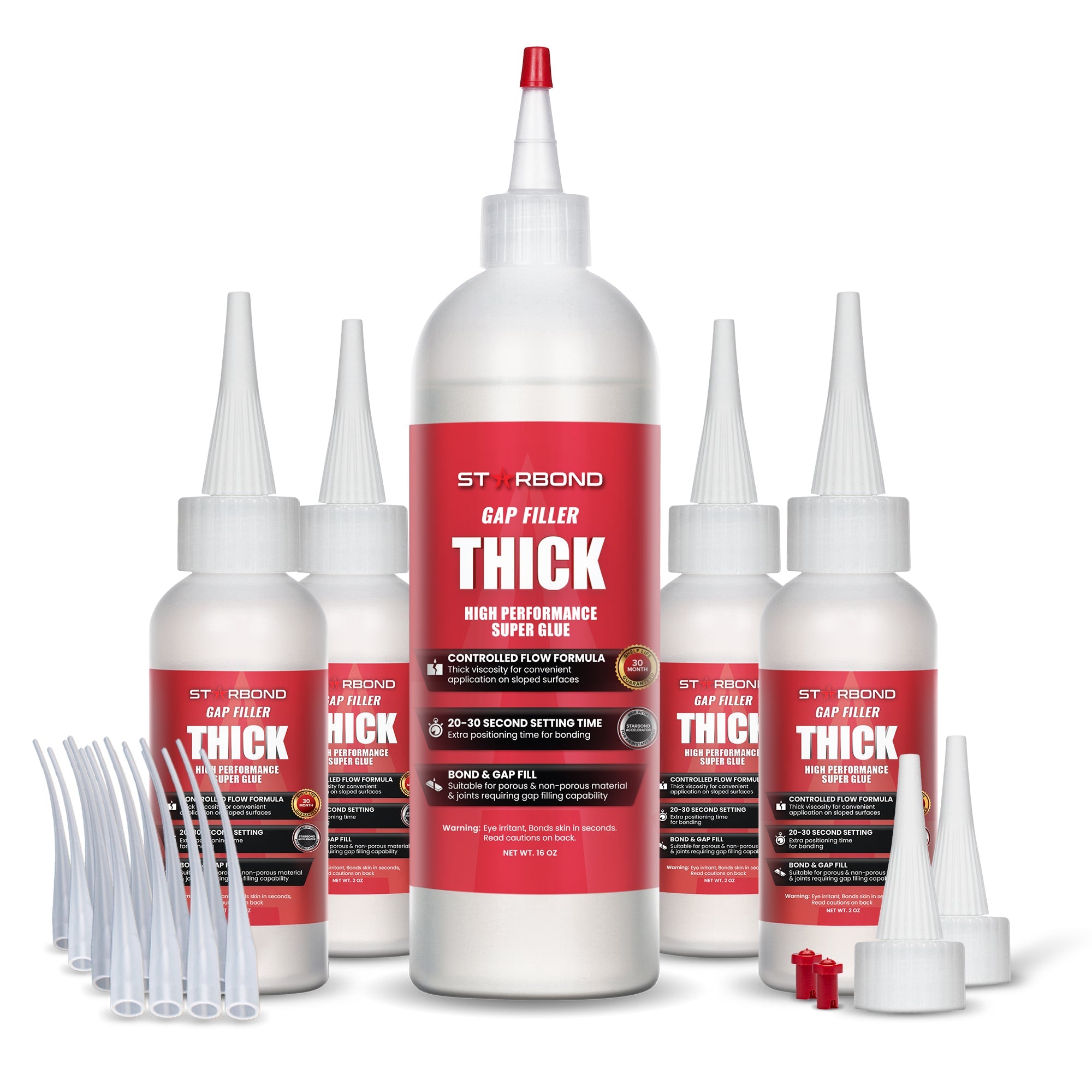 Starbond 16 oz Gap-Filling Thick CA Adhesive production bottle