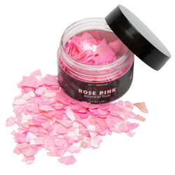 Starbond Rose Pink Mother of Pearl Inlay Flakes, 1 oz.