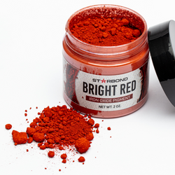 Starbond Bright Red Matte Colored Pigment Jar - 2 oz.
