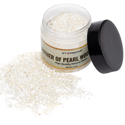 Starbond Natural Mother of Pearl Inlay Flakes, 2.5 oz.